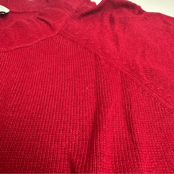 LOFT Textured Knit Blouse | Modal Wool Rabbit Hair · Soft Luxury Workwear - Picture 5 of 9